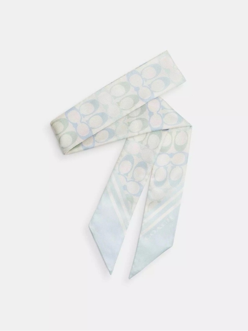 Coach Signature Silk Scarf